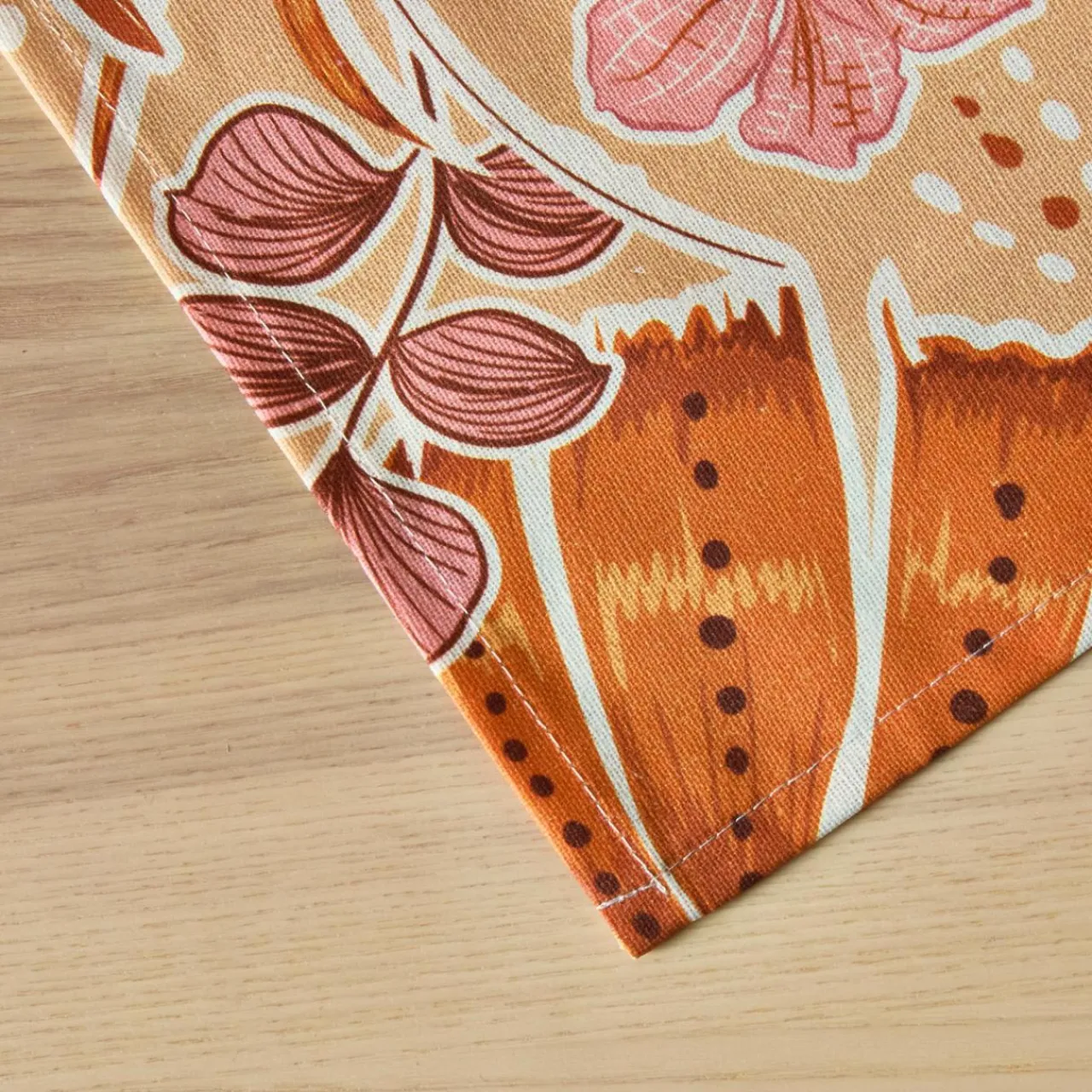 EMINZA Nappe rectangulaire coton enduit (150 x 350 cm) Tenerife Multicolore Discount
