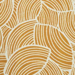 EMINZA Nappe rectangulaire coton enduit (150 x 350 cm) Sarah Jaune moutarde Best