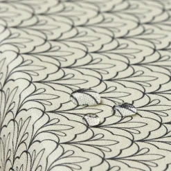 EMINZA Nappe rectangulaire coton enduit (150 x 350 cm) Clara e Gris Sale