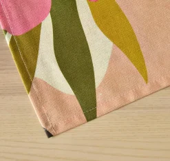 EMINZA Nappe rectangulaire coton enduit (150 x 350 cm) Rio Multicolore Discount