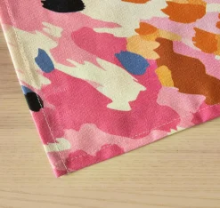 EMINZA Nappe rectangulaire coton enduit (150 x 350 cm) Mowgli Multicolore Clearance