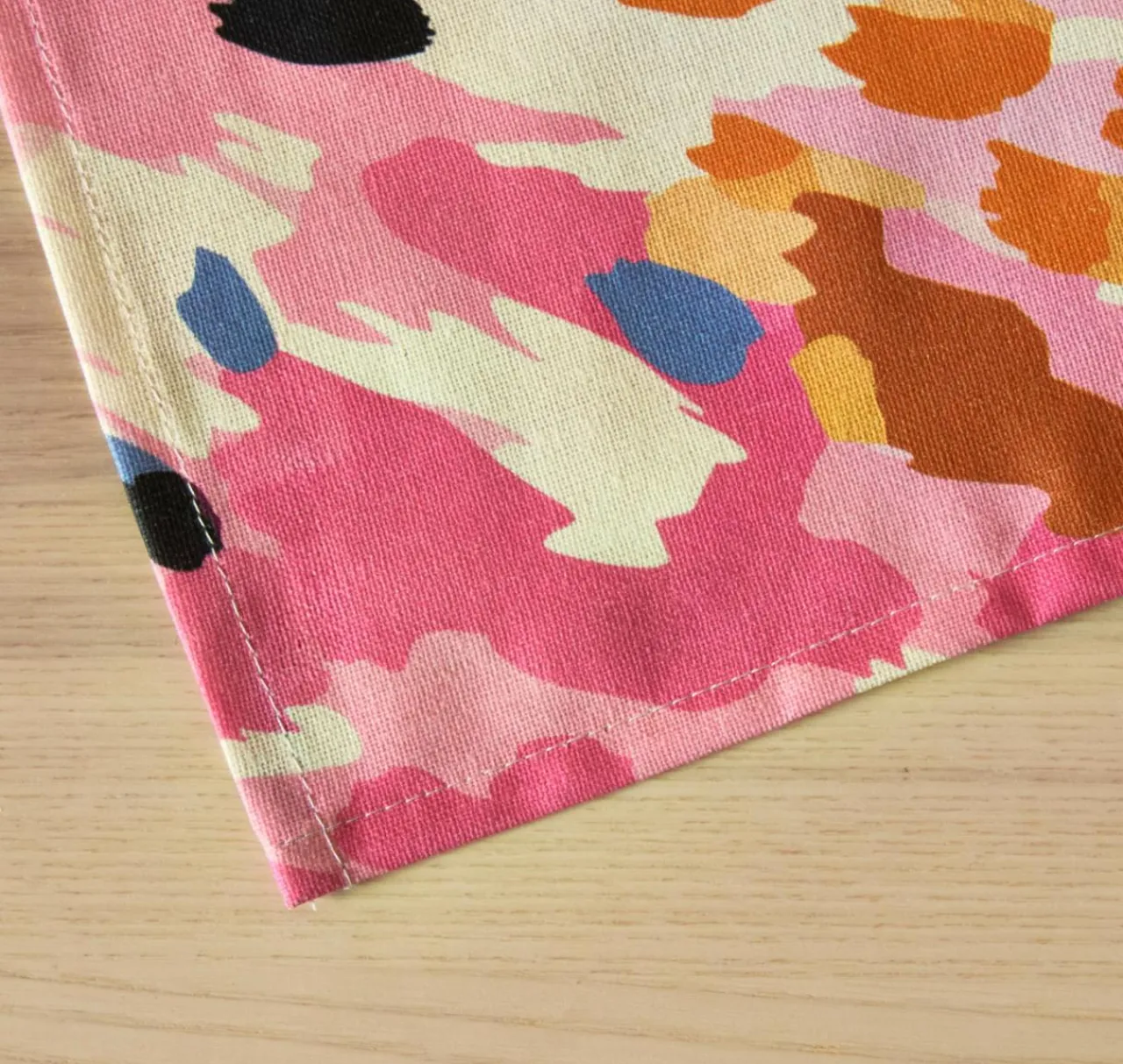 EMINZA Nappe rectangulaire coton enduit (150 x 350 cm) Mowgli Multicolore Clearance