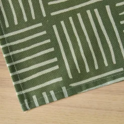 EMINZA Nappe rectangulaire coton enduit (150 x 250 cm) Paolo e Vert Online