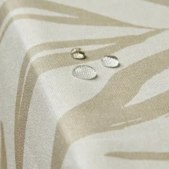 EMINZA Nappe rectangulaire coton enduit (150 x 250 cm) Galice Beige Sale