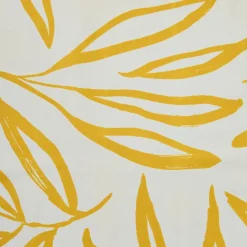 EMINZA Nappe rectangulaire coton enduit (150 x 250 cm) Galice Jaune moutarde Discount