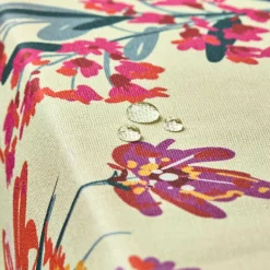 EMINZA Nappe rectangulaire coton enduit (150 x 250 cm) Margot Multicolore Discount