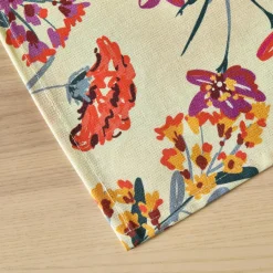 EMINZA Nappe rectangulaire coton enduit (150 x 250 cm) Margot Multicolore Discount