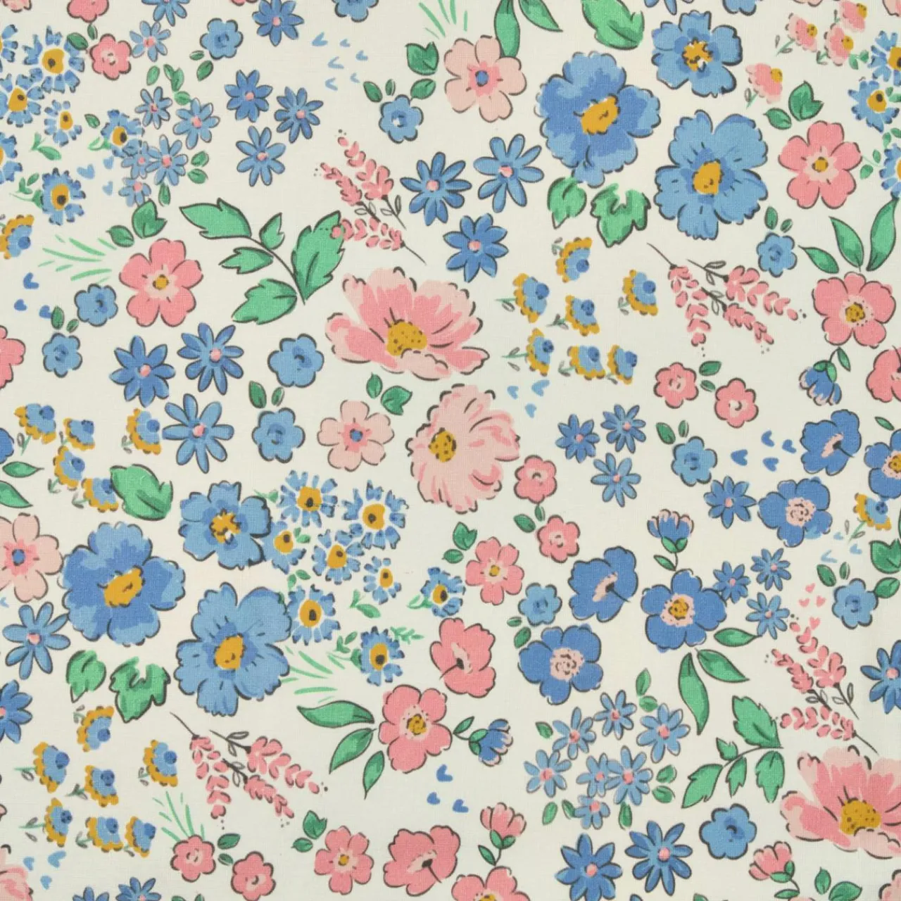 EMINZA Nappe rectangulaire coton enduit (150 x 250 cm) Corolle Multicolore Outlet