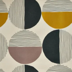 EMINZA Nappe rectangulaire coton enduit (150 x 250 cm) Harlem Multicolore Outlet