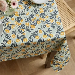 EMINZA Nappe rectangulaire coton enduit (150 x 250 cm) Mafalda Multicolore Clearance
