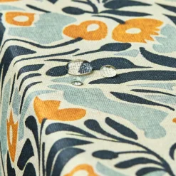 EMINZA Nappe rectangulaire coton enduit (150 x 250 cm) Mafalda Multicolore Clearance