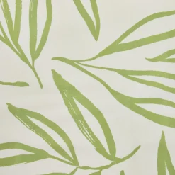 EMINZA Nappe rectangulaire coton enduit (150 x 350 cm) Galice Vert Eucalyptus Outlet