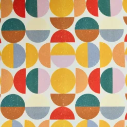 EMINZA Nappe rectangulaire coton enduit (150 x 350 cm) Brooklyn Multicolore Sale