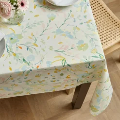 EMINZA Nappe rectangulaire coton enduit (150 x 350 cm) Ornella Multicolore Hot
