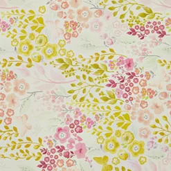 EMINZA Nappe rectangulaire coton enduit (150 x 350 cm) Paquerettes Multicolore