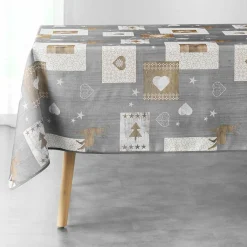 DOUCEUR D'INTERIEUR Nappe rectangulaire (L300 cm) Augustin e Gris Outlet