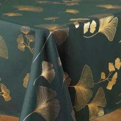 DOUCEUR D'INTERIEUR Nappe rectangulaire (150 x 300 cm) Bloomy Vert Clearance