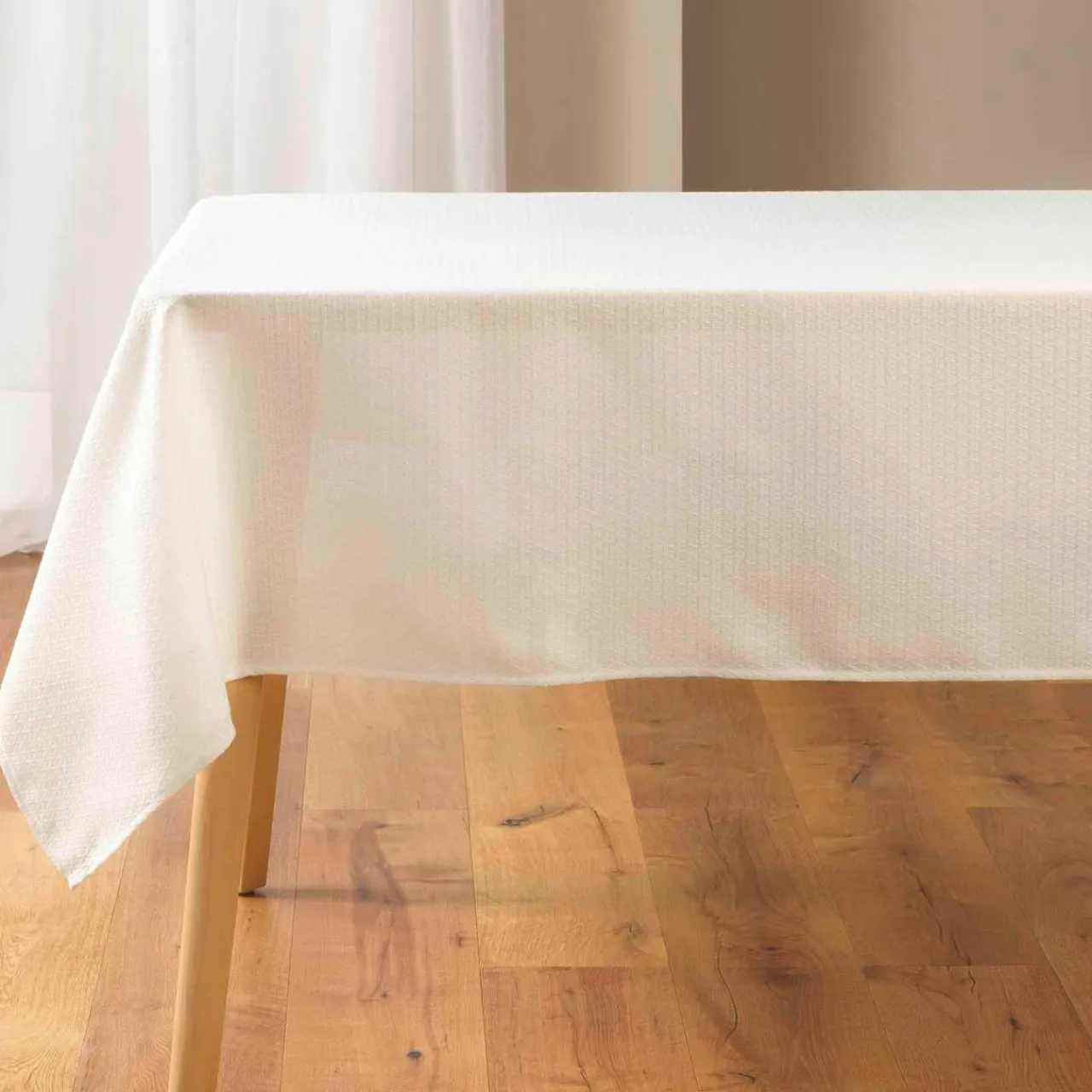 douceur d'intu017drieur Nappe rectangulaire (150 x 250 cm) Stella he Blanc Outlet