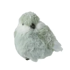 KAEMINGK Oiseau sur clip (H10 cm) Pinson Menthe blanche Vert New
