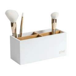 5 Five Simply Smart Organisateur de maquillage 4 compartiments Natureo Blanc Clearance
