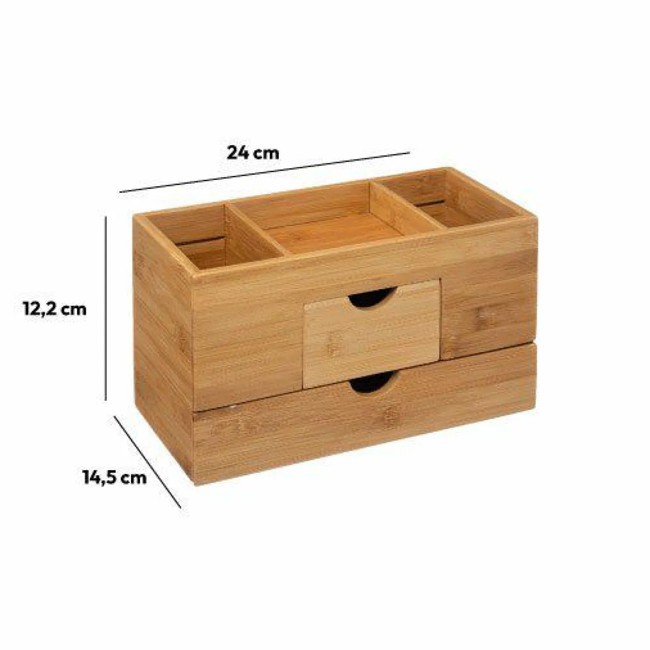 ATMOSPHERA Organisateur de maquillage Natureo Bambou Sale