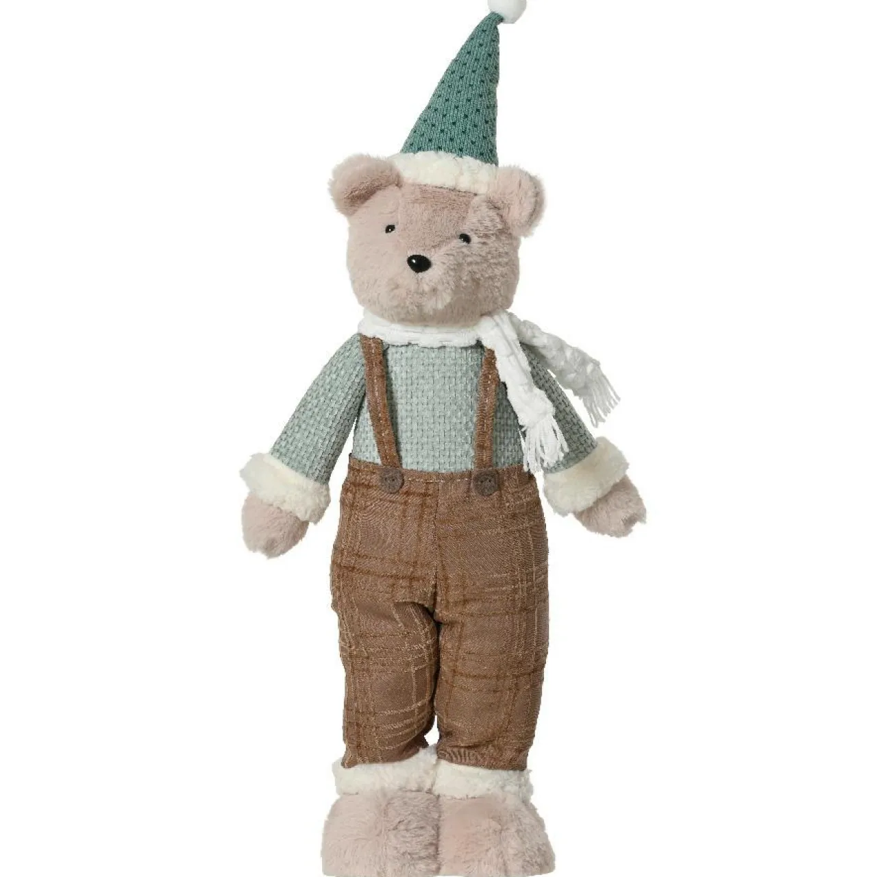 KAEMINGK Ours des neiges (H75 cm) Gabriel et vert clair Beige Hot