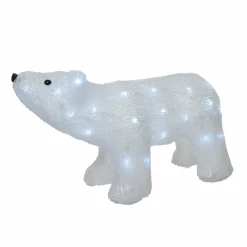 KAEMINGK Ours lumineux solaire 40 LED (H24 cm) Titouan Blanc froid Sale