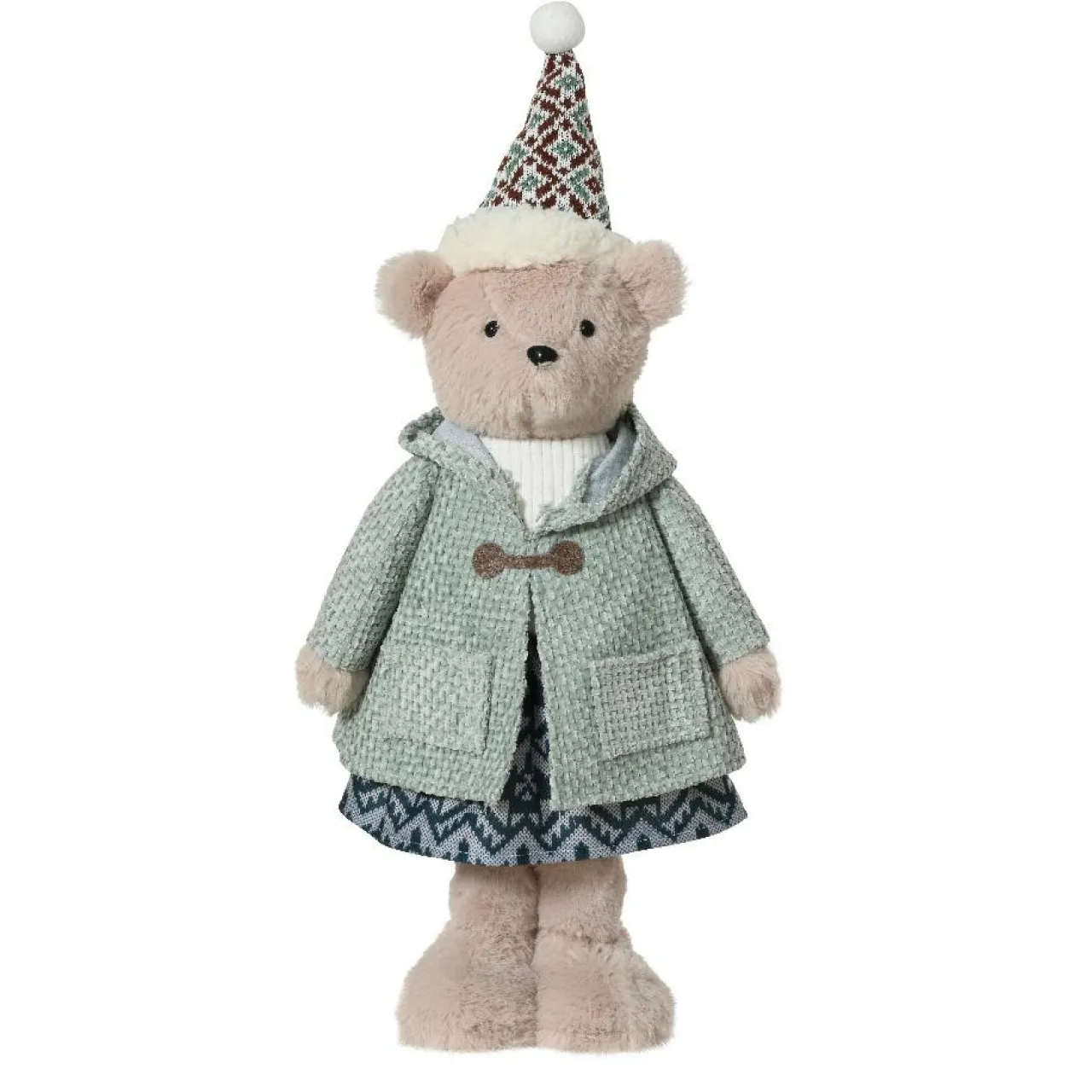 KAEMINGK Oursonne des neiges (H53 cm) Gabrielle et vert clair Beige Sale