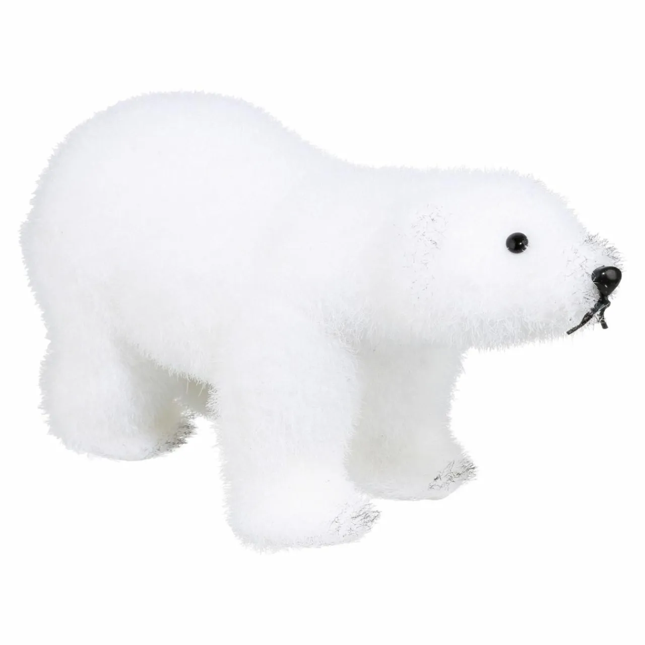 Feeric Lights & Christmas Ours polaire déco (H21 cm) Plume Blanc Online
