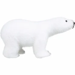 Feeric Lights & Christmas Ours polaire déco (H21 cm) Plume Blanc Online