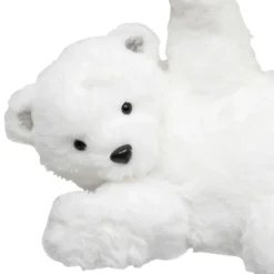 Feeric Lights & Christmas Ours polaire déco (H21 cm) Roulade joyeuse Blanc New