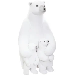 Feeric Lights & Christmas Ours polaire en famille (H95 cm) Blanc Best