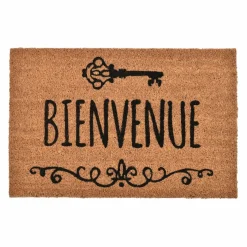 LUANCE Paillasson Coco ( 40 x 60 cm) Bienvenue Beige Outlet