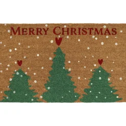 LUANCE Paillasson de Noël coco (45 x 75 cm) Christmas Multicolore Best
