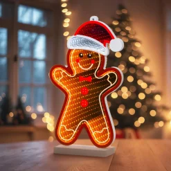 KAEMINGK Pain d'épice lumineux 132 LED (H27 cm) Infinity Multicolore Sale