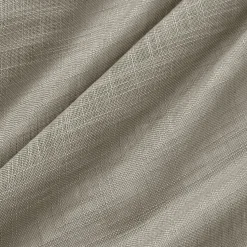 EMINZA Paire de voilages passe-tringle effet lin (60 x 160 cm) Robin Taupe Outlet