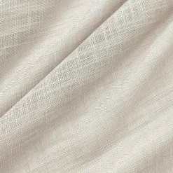EMINZA Paire de voilages passe-tringle effet lin (70 x 200 cm) Robin Beige Hot
