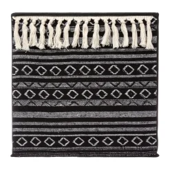 ATMOSPHERA Panier de rangement Ethnique Noir Hot