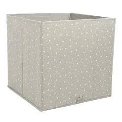 ATMOSPHERA Panier de rangement Etoiles Gris Clearance