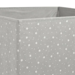 ATMOSPHERA Panier de rangement Etoiles Gris Clearance