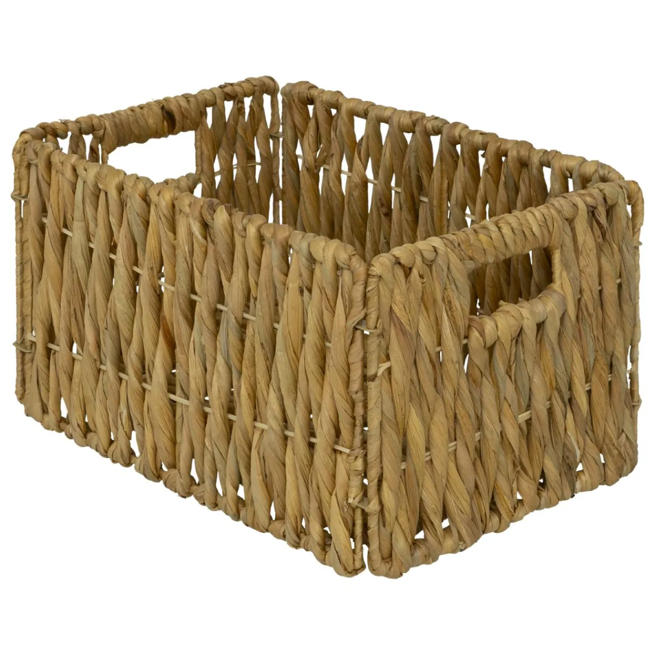 ATMOSPHERA Panier de rangement jacinthe d'eau (34 x 24 cm) Maura Naturel Clearance