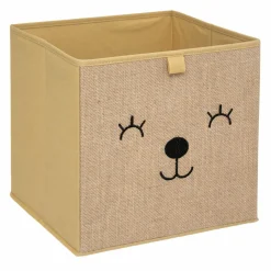 Atmosphera cru017dateur d'intu017drieur for kids Panier de rangement Jute Animal naturel Marron New