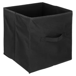 ATMOSPHERA Panier de rangement Kube Noir Outlet