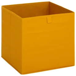 5 Five Simply Smart Panier de rangement (31 x 31 cm) Folia Jaune Outlet