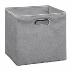 ATMOSPHERA Panier de rangement (31 x 31 cm) Helena Gris clair Sale
