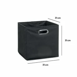 ATMOSPHERA Panier de rangement (31 x 31 cm) Helena Gris Anthracite Online