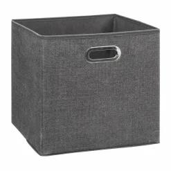 ATMOSPHERA Panier de rangement (31 x 31 cm) Helena Gris New