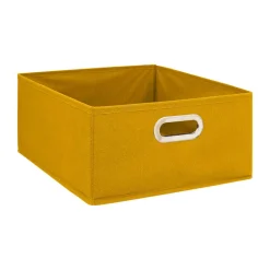 5 Five Simply Smart Panier de rangement ( 31 x 15 cm) Helena Jaune moutarde Sale