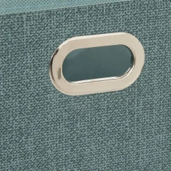 5 Five Simply Smart Panier de rangement (15 x 31 cm) Helena Bleu pétrole chiné Sale