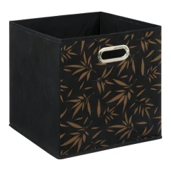 ATMOSPHERA Panier de rangement (31 x 31 x 31 cm) Casual Noir Hot